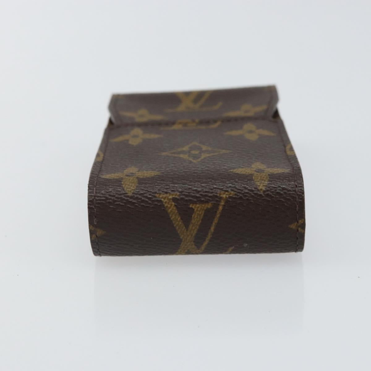 LOUIS VUITTON Monogram Etui Cigarette Case M63024 LV Auth BA9623
