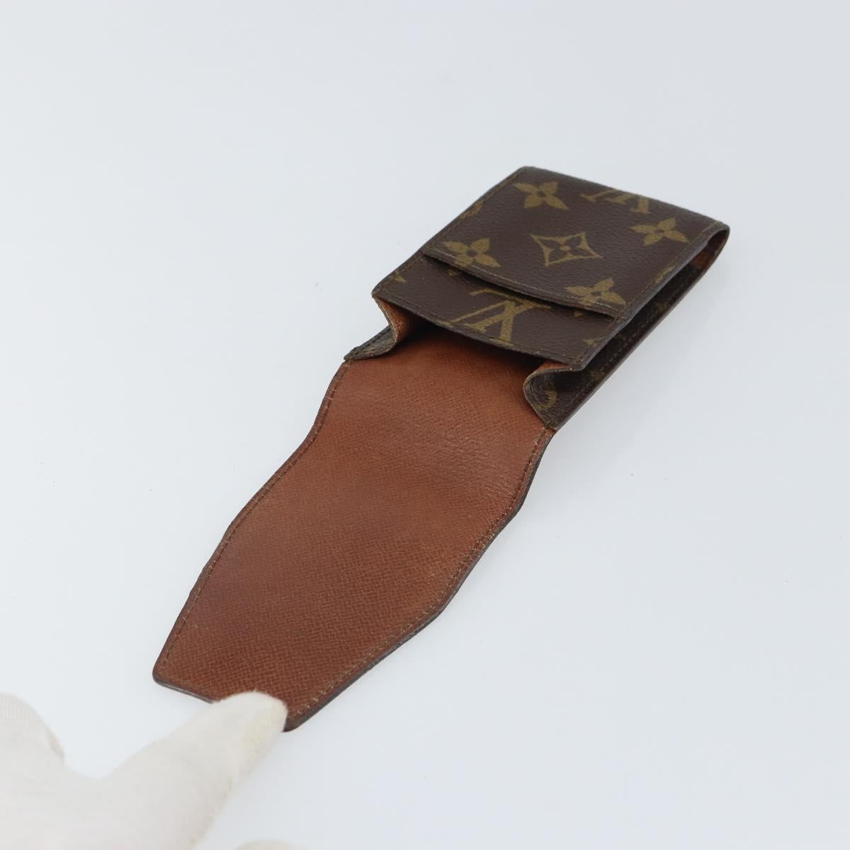 LOUIS VUITTON Monogram Etui Cigarette Case M63024 LV Auth BA9626