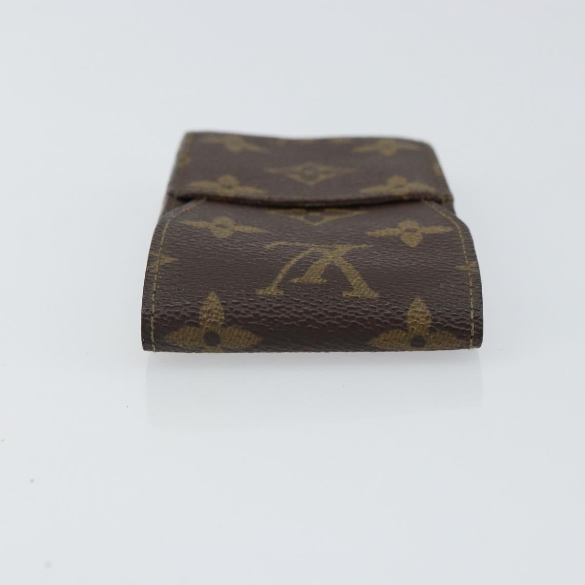 LOUIS VUITTON Monogram Etui Cigarette Case M63024 LV Auth BA9626