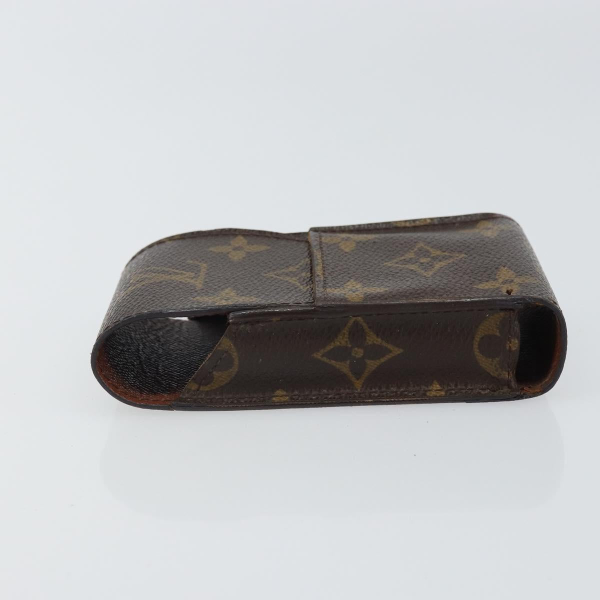 LOUIS VUITTON Monogram Etui Cigarette Case M63024 LV Auth BA9628