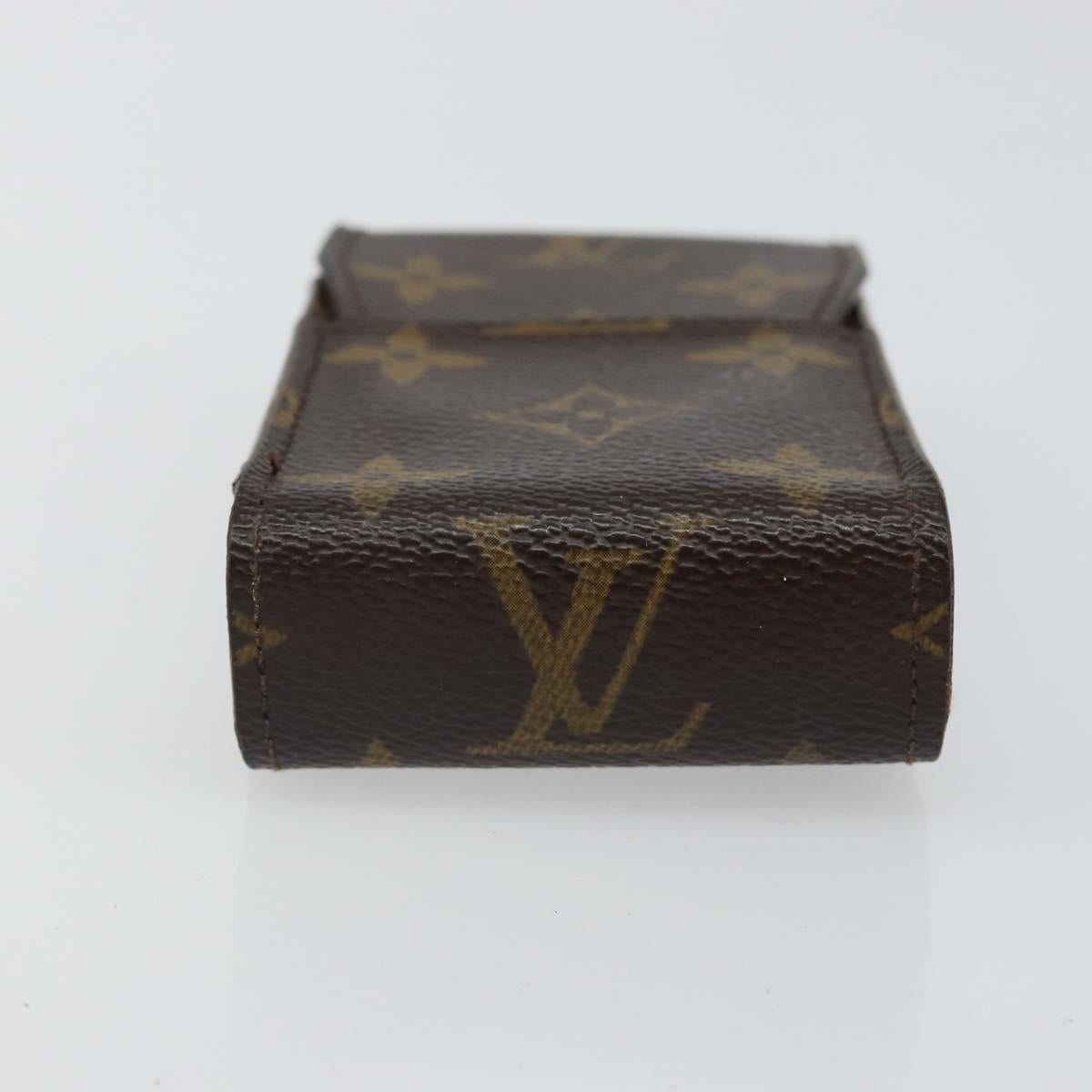 LOUIS VUITTON Monogram Etui Cigarette Case M63024 LV Auth BA9628