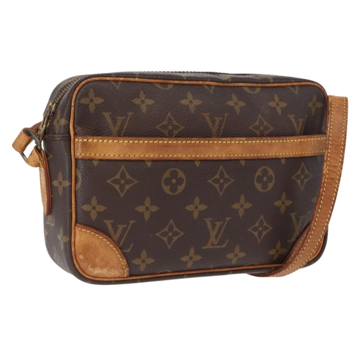 LOUIS VUITTON Monogram Trocadero 23 Shoulder Bag M51276 LV Auth BA9655