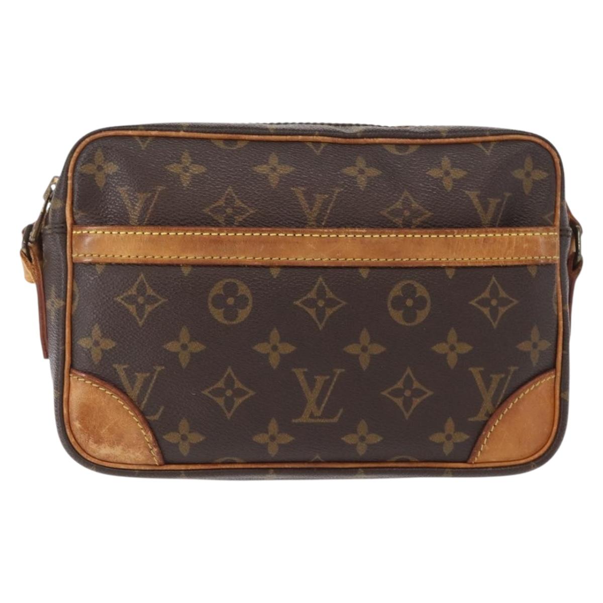LOUIS VUITTON Monogram Trocadero 23 Shoulder Bag M51276 LV Auth BA9655
