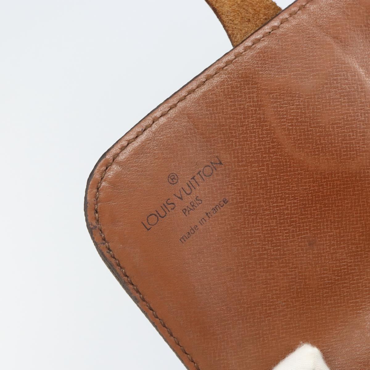 LOUIS VUITTON Monogram Cartouchiere PM Shoulder Bag M51254 LV Auth BA9656