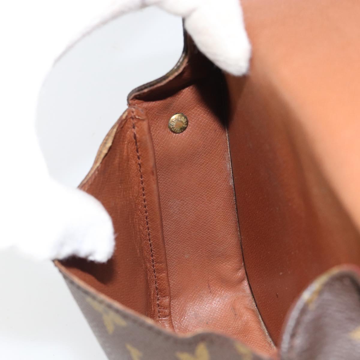 LOUIS VUITTON Monogram Cartouchiere PM Shoulder Bag M51254 LV Auth BA9656