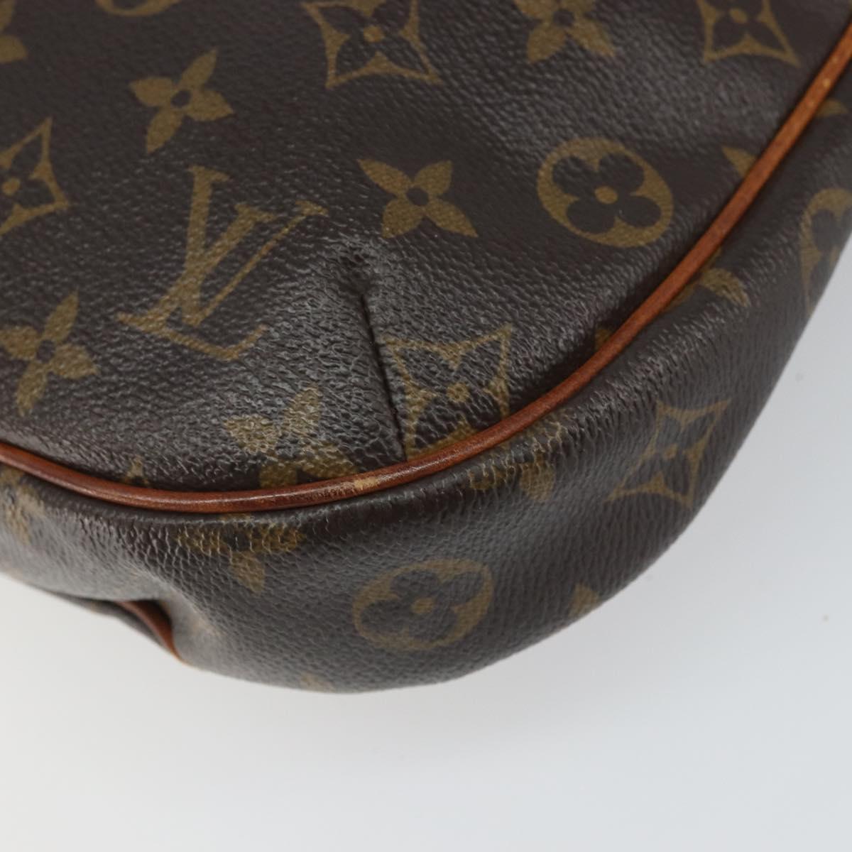 LOUIS VUITTON Monogram Odeon PM Shoulder Bag M56390 LV Auth BA9659