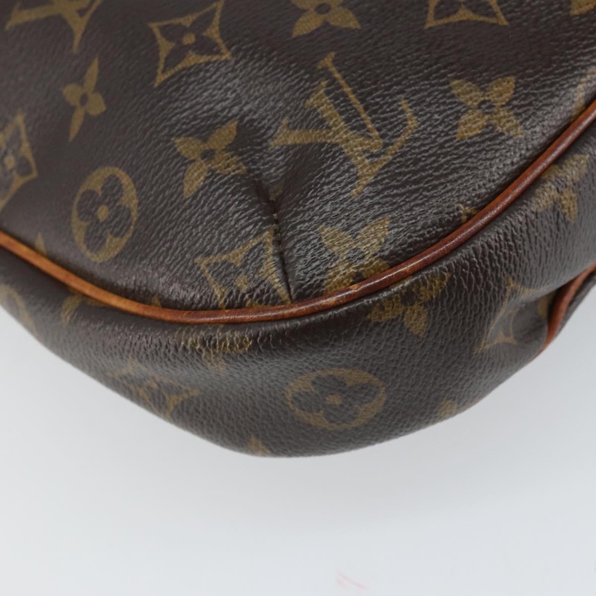 LOUIS VUITTON Monogram Odeon PM Shoulder Bag M56390 LV Auth BA9659