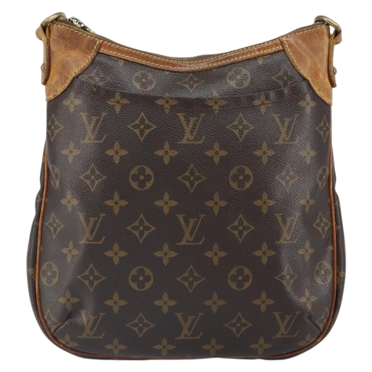 LOUIS VUITTON Monogram Odeon PM Shoulder Bag M56390 LV Auth BA9659