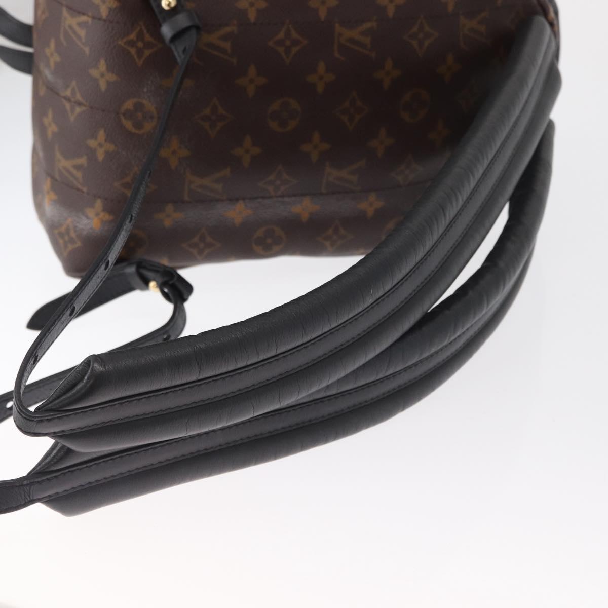 LOUIS VUITTON Monogram Palm Springs PM Backpack M44871 LV Auth BA9660