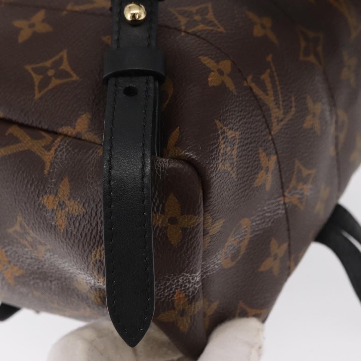 LOUIS VUITTON Monogram Palm Springs PM Backpack M44871 LV Auth BA9660