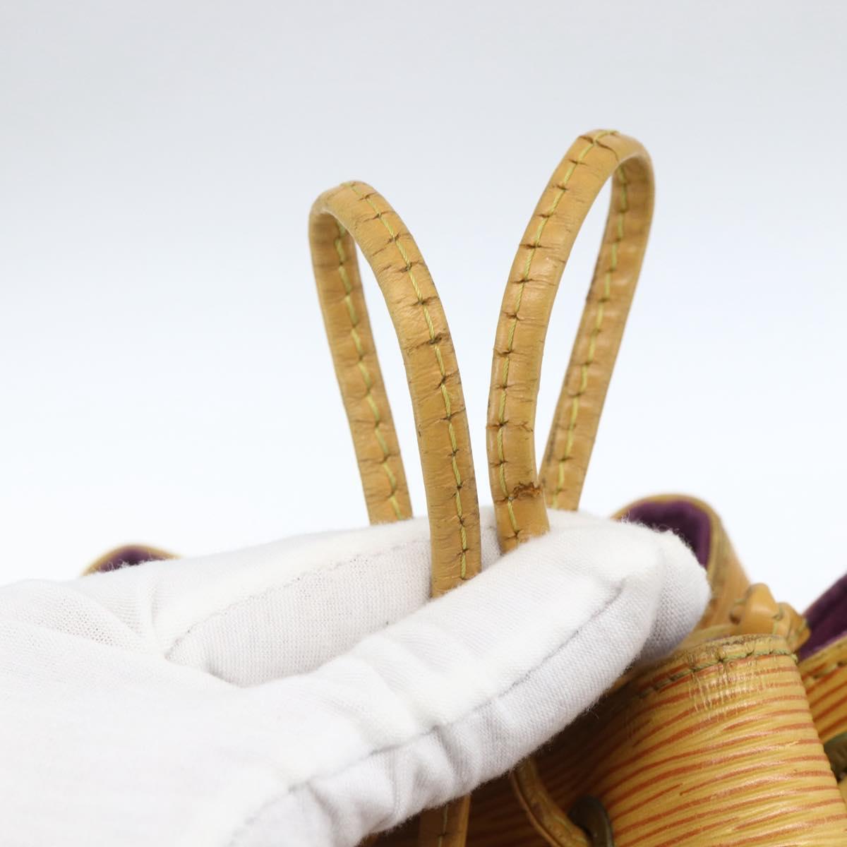 LOUIS VUITTON Epi Noe Shoulder Bag Tassili Yellow M44009 LV Auth BA9663