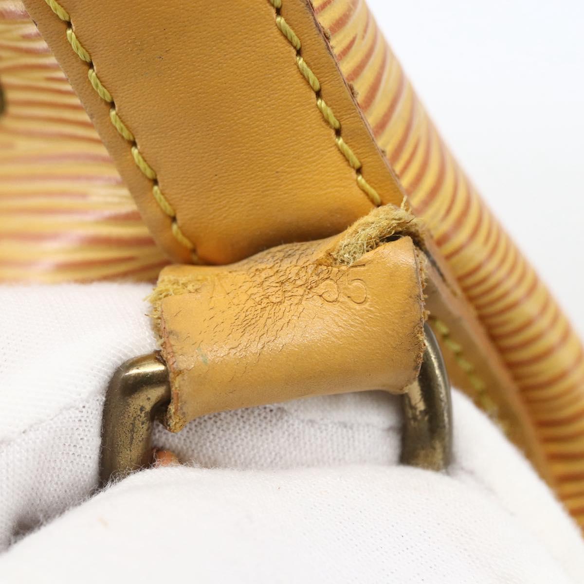 LOUIS VUITTON Epi Noe Shoulder Bag Tassili Yellow M44009 LV Auth BA9663