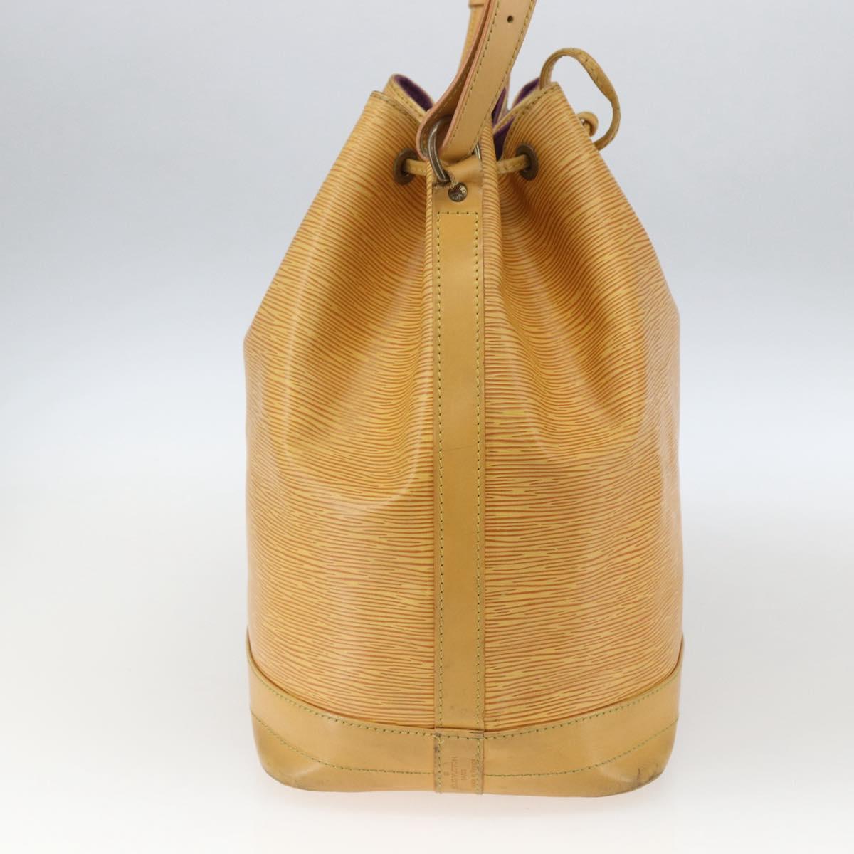 LOUIS VUITTON Epi Noe Shoulder Bag Tassili Yellow M44009 LV Auth BA9663