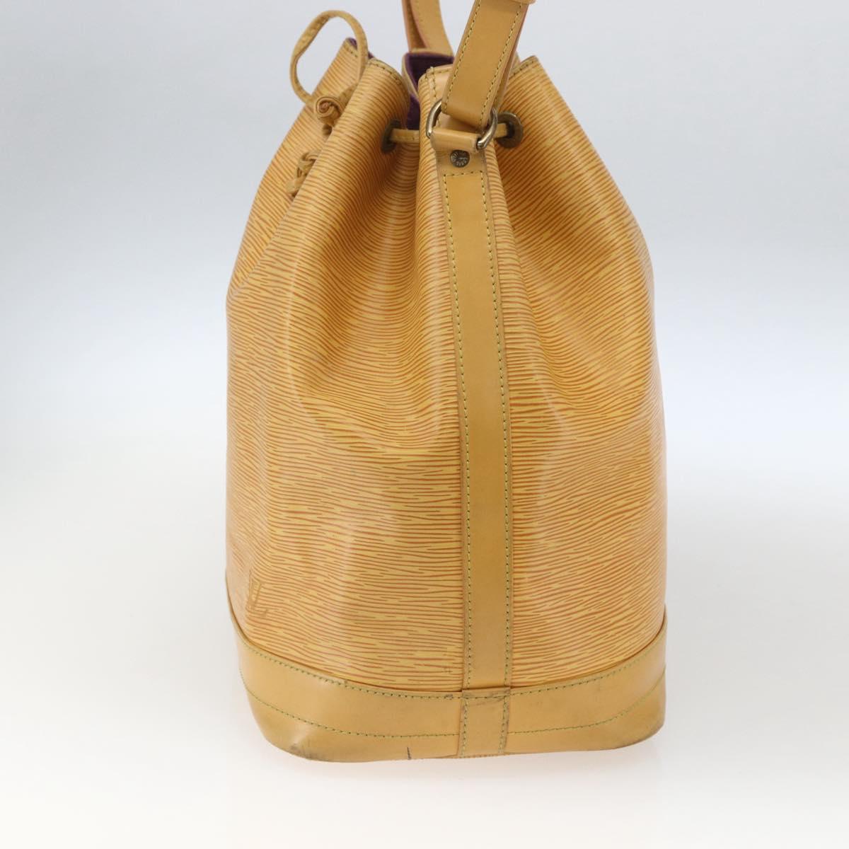 LOUIS VUITTON Epi Noe Shoulder Bag Tassili Yellow M44009 LV Auth BA9663