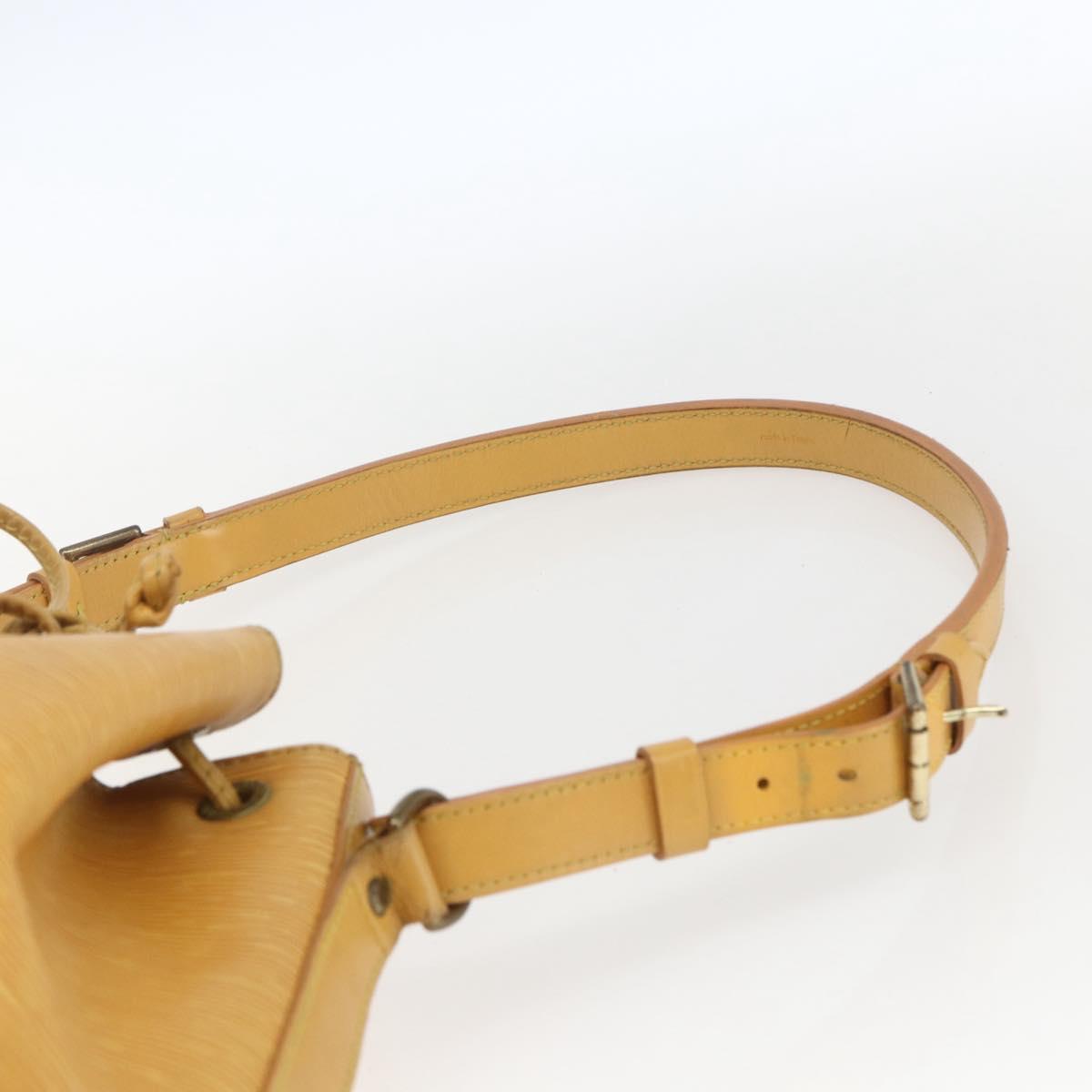 LOUIS VUITTON Epi Noe Shoulder Bag Tassili Yellow M44009 LV Auth BA9663