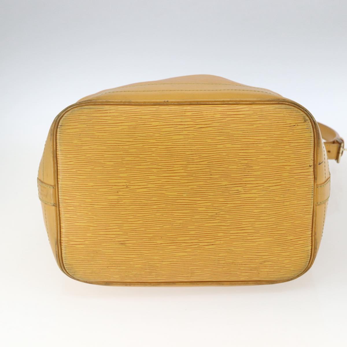 LOUIS VUITTON Epi Noe Shoulder Bag Tassili Yellow M44009 LV Auth BA9663