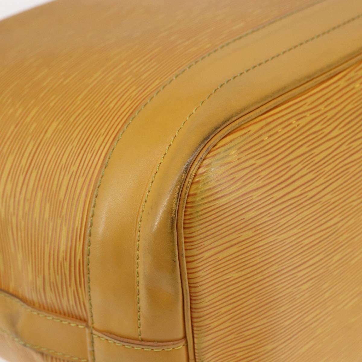 LOUIS VUITTON Epi Noe Shoulder Bag Tassili Yellow M44009 LV Auth BA9664