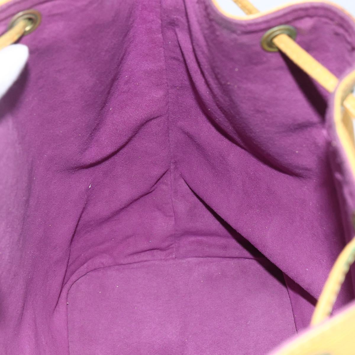 LOUIS VUITTON Epi Noe Shoulder Bag Tassili Yellow M44009 LV Auth BA9664