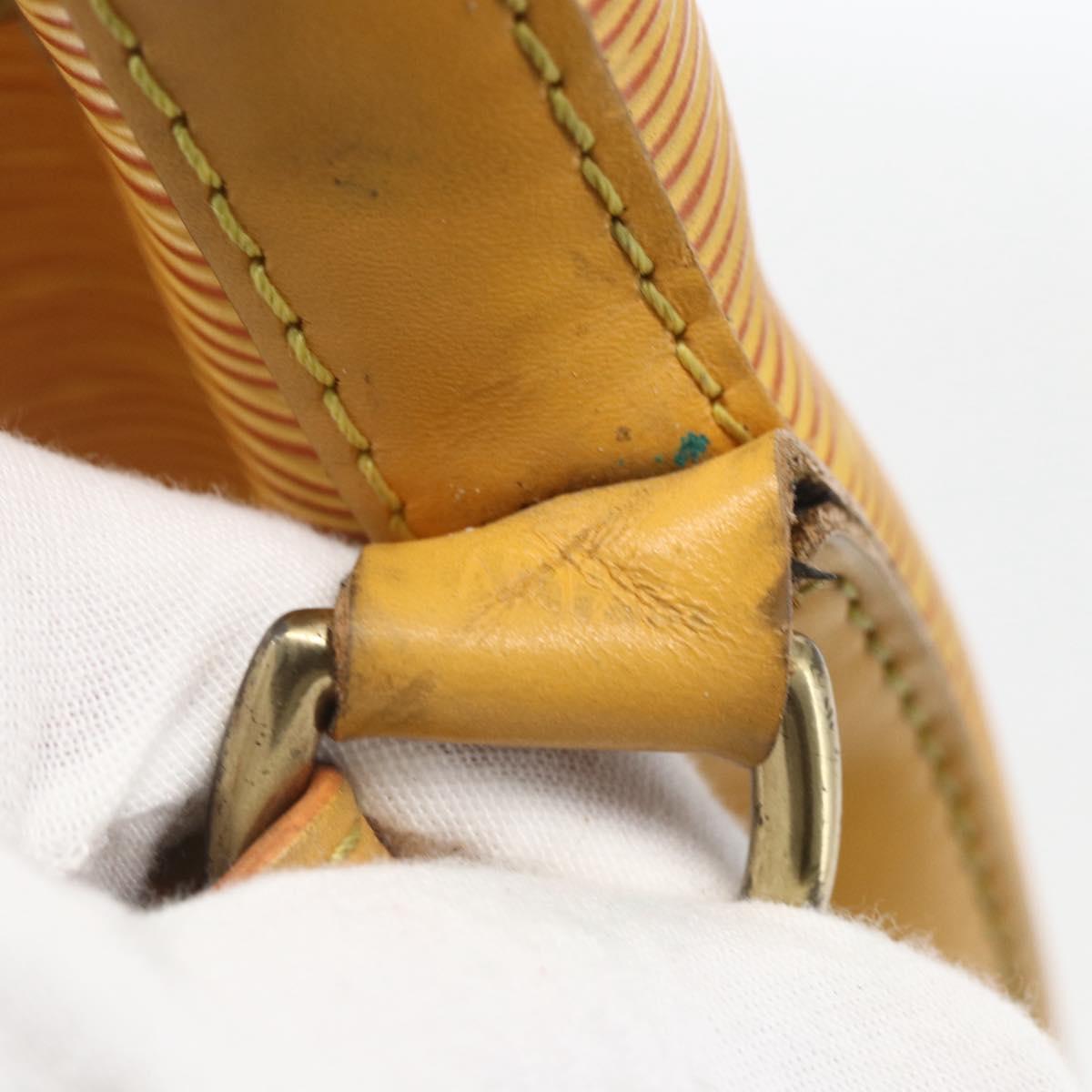 LOUIS VUITTON Epi Noe Shoulder Bag Tassili Yellow M44009 LV Auth BA9664