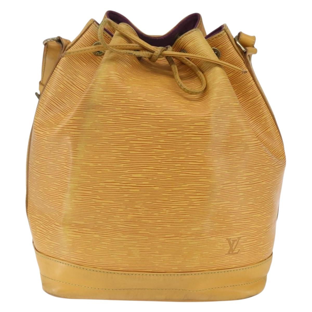 LOUIS VUITTON Epi Noe Shoulder Bag Tassili Yellow M44009 LV Auth BA9664