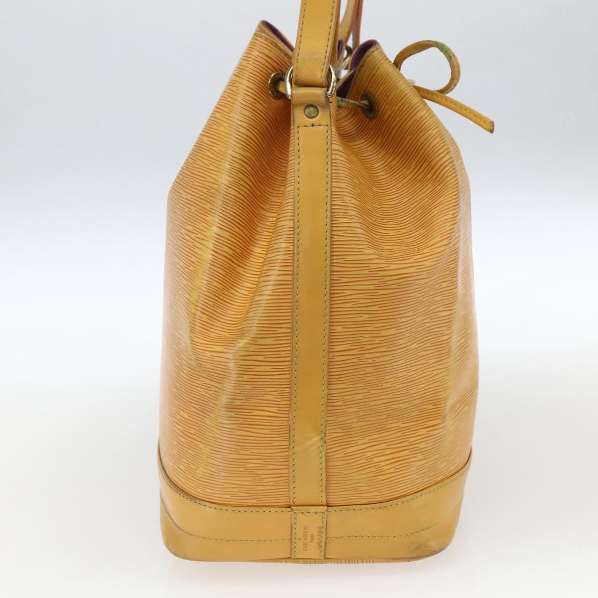 LOUIS VUITTON Epi Noe Shoulder Bag Tassili Yellow M44009 LV Auth BA9664