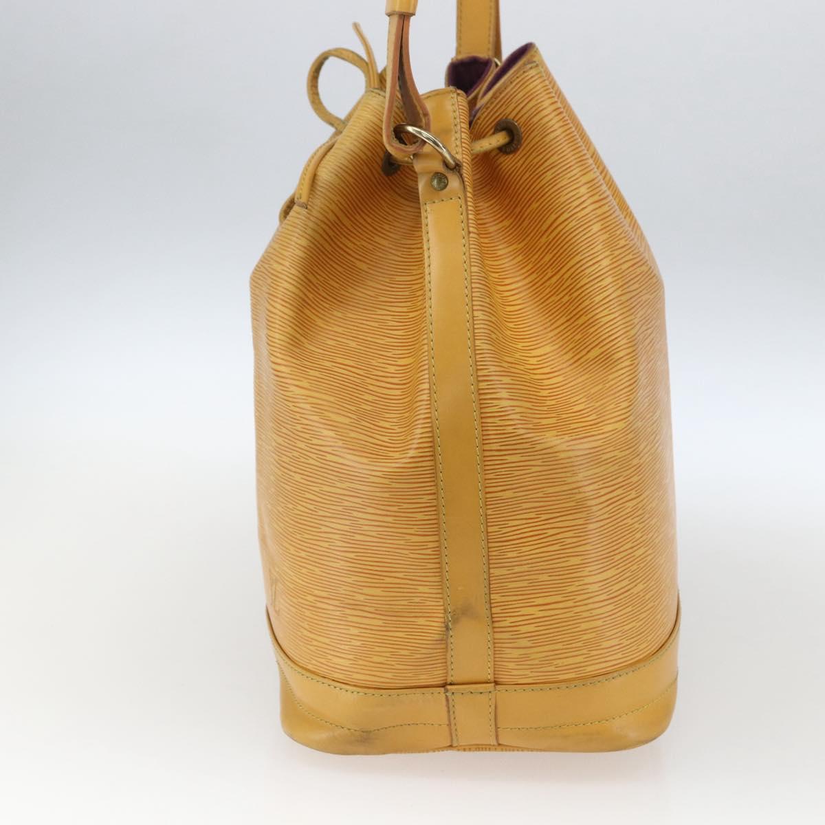 LOUIS VUITTON Epi Noe Shoulder Bag Tassili Yellow M44009 LV Auth BA9664