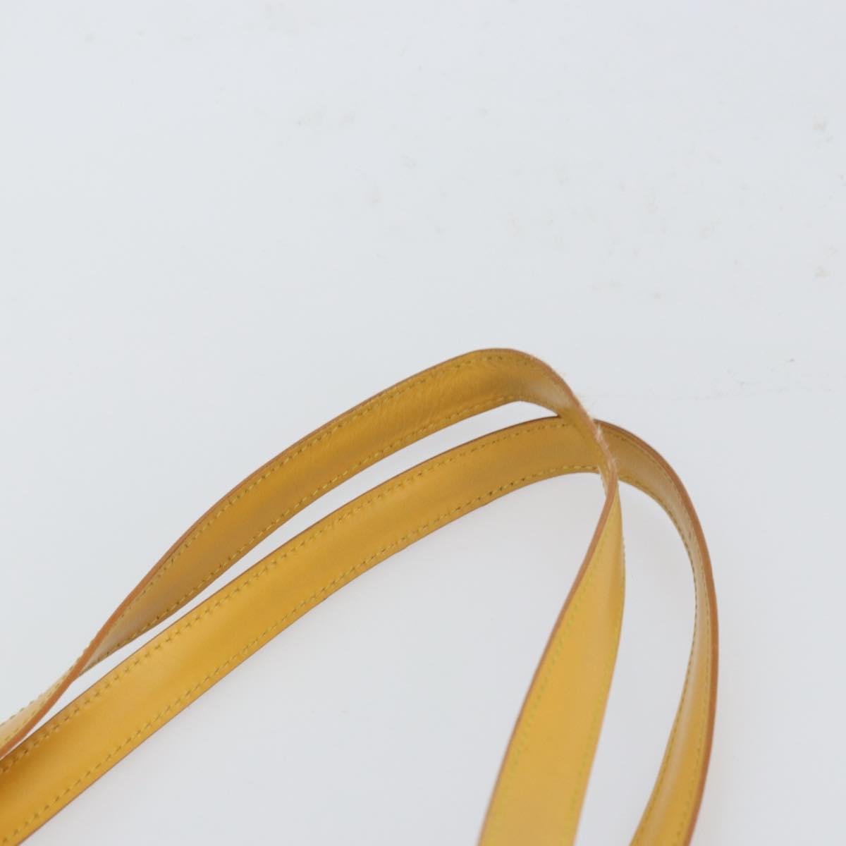 LOUIS VUITTON Epi Lussac Shoulder Bag Yellow M52289 LV Auth BA9665