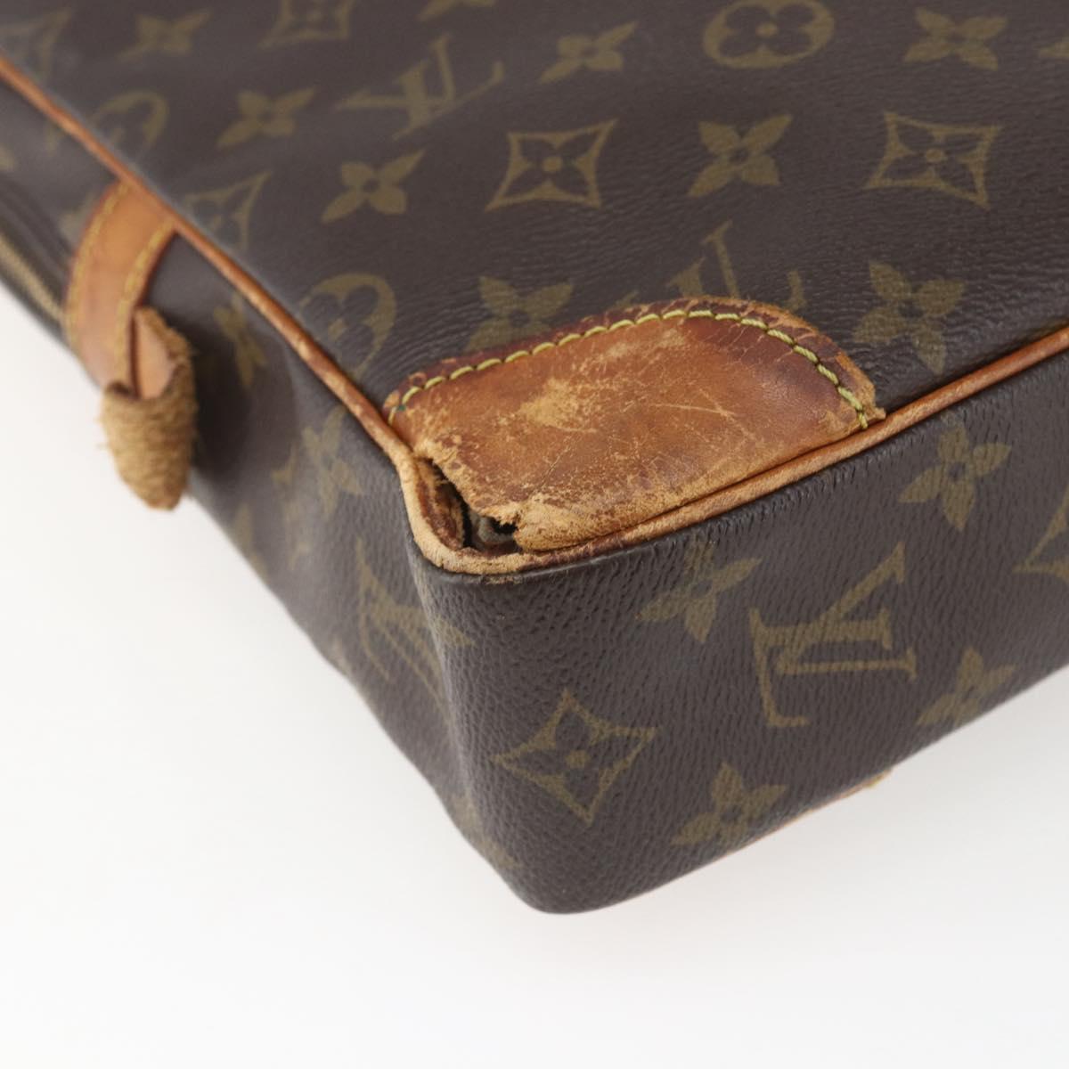 LOUIS VUITTON Monogram Porte Documents Voyage Business Bag M53361 LV Auth BA9667