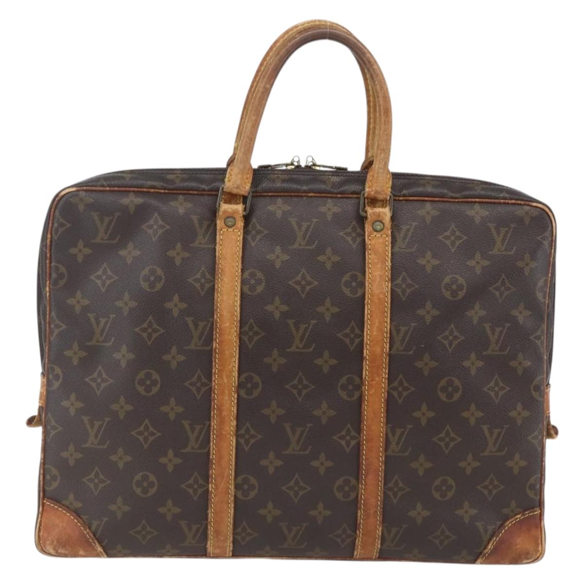 LOUIS VUITTON Monogram Porte Documents Voyage Business Bag M53361 LV Auth BA9667