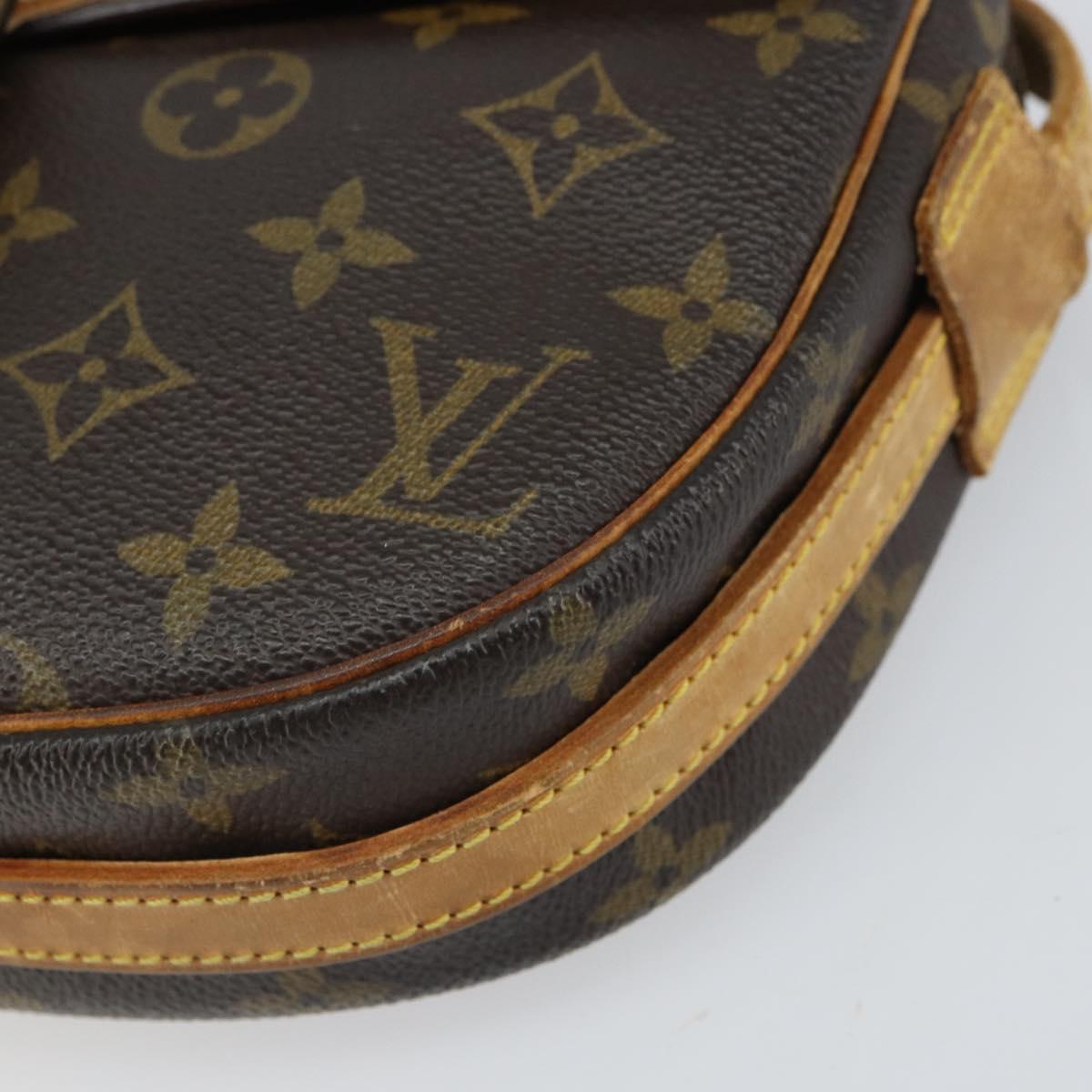 LOUIS VUITTON Monogram Jeune Fille PM Shoulder Bag M51227 LV Auth BA9669