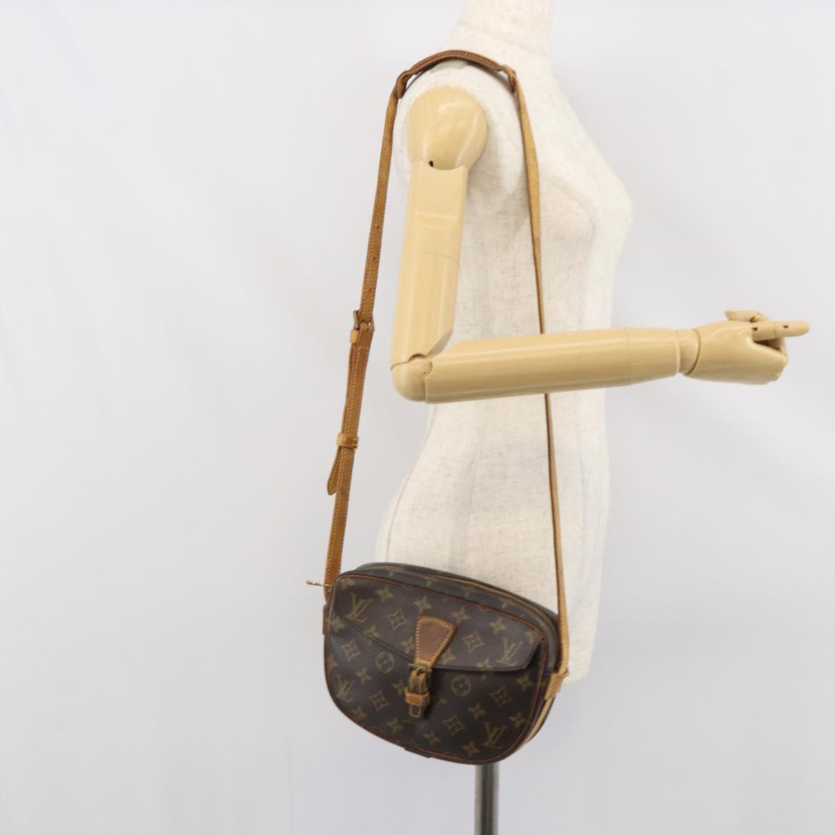 LOUIS VUITTON Monogram Jeune Fille PM Shoulder Bag M51227 LV Auth BA9669