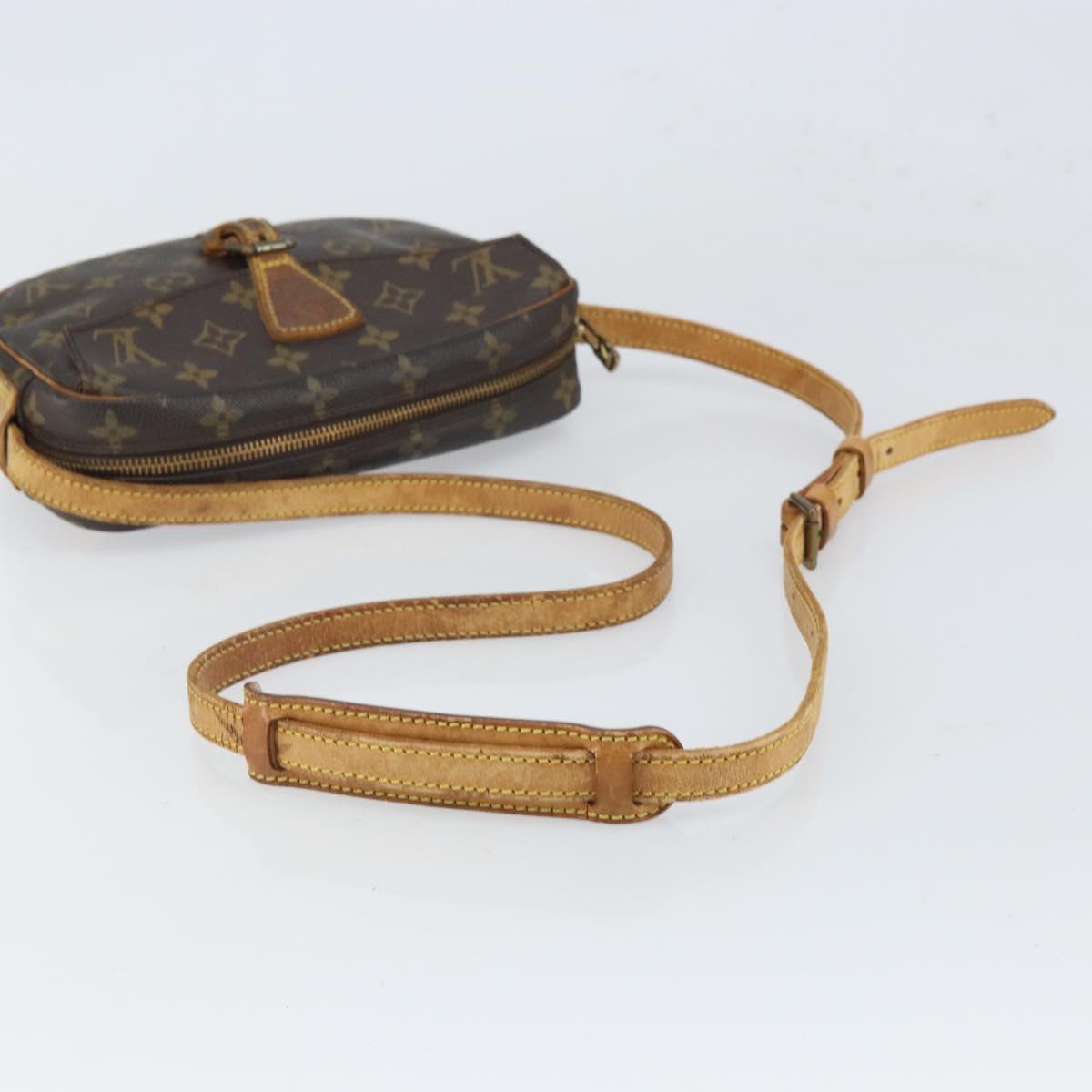 LOUIS VUITTON Monogram Jeune Fille PM Shoulder Bag M51227 LV Auth BA9669