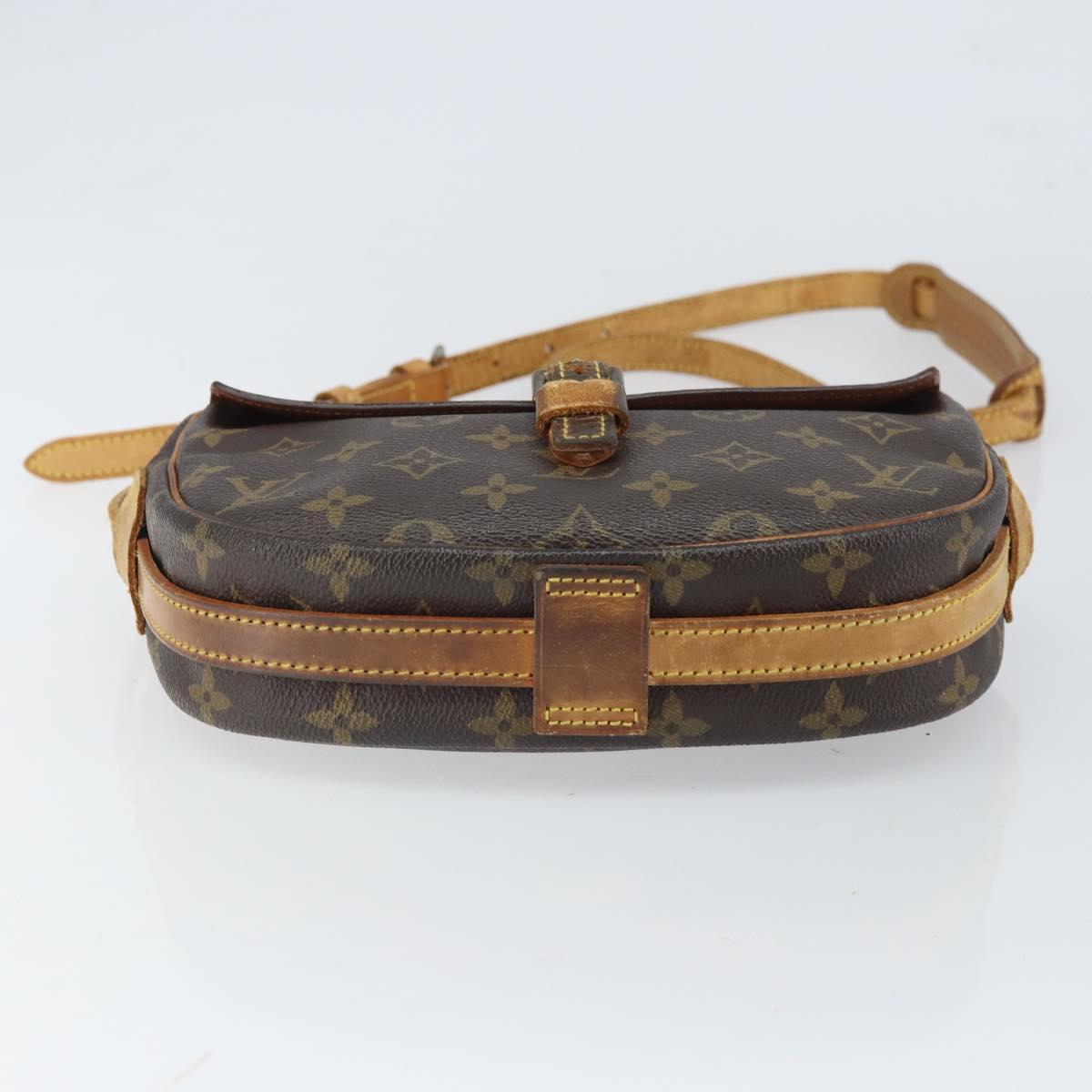 LOUIS VUITTON Monogram Jeune Fille PM Shoulder Bag M51227 LV Auth BA9669