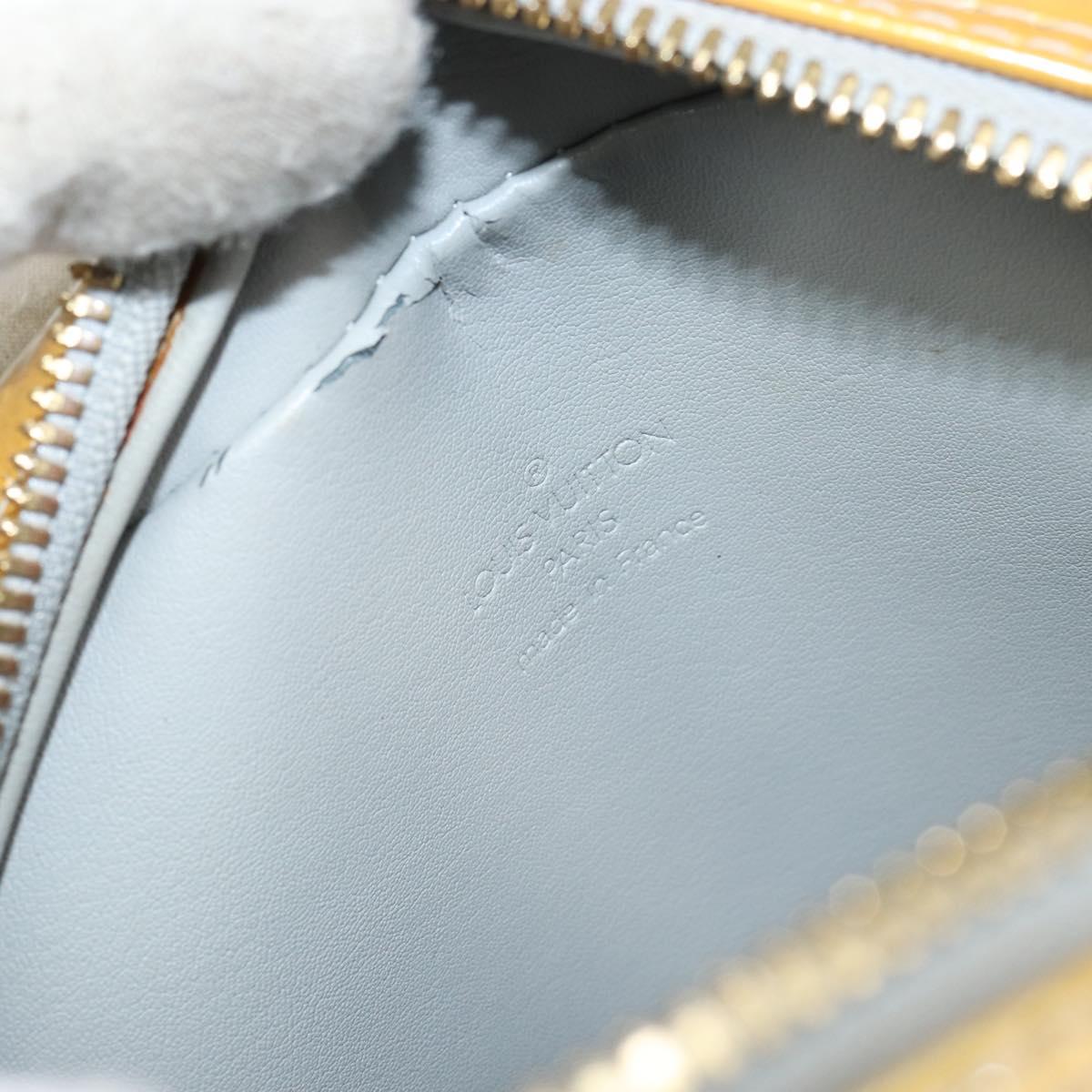 LOUIS VUITTON Monogram Vernis Wooster Shoulder Bag Gris M91036 LV Auth BA9674