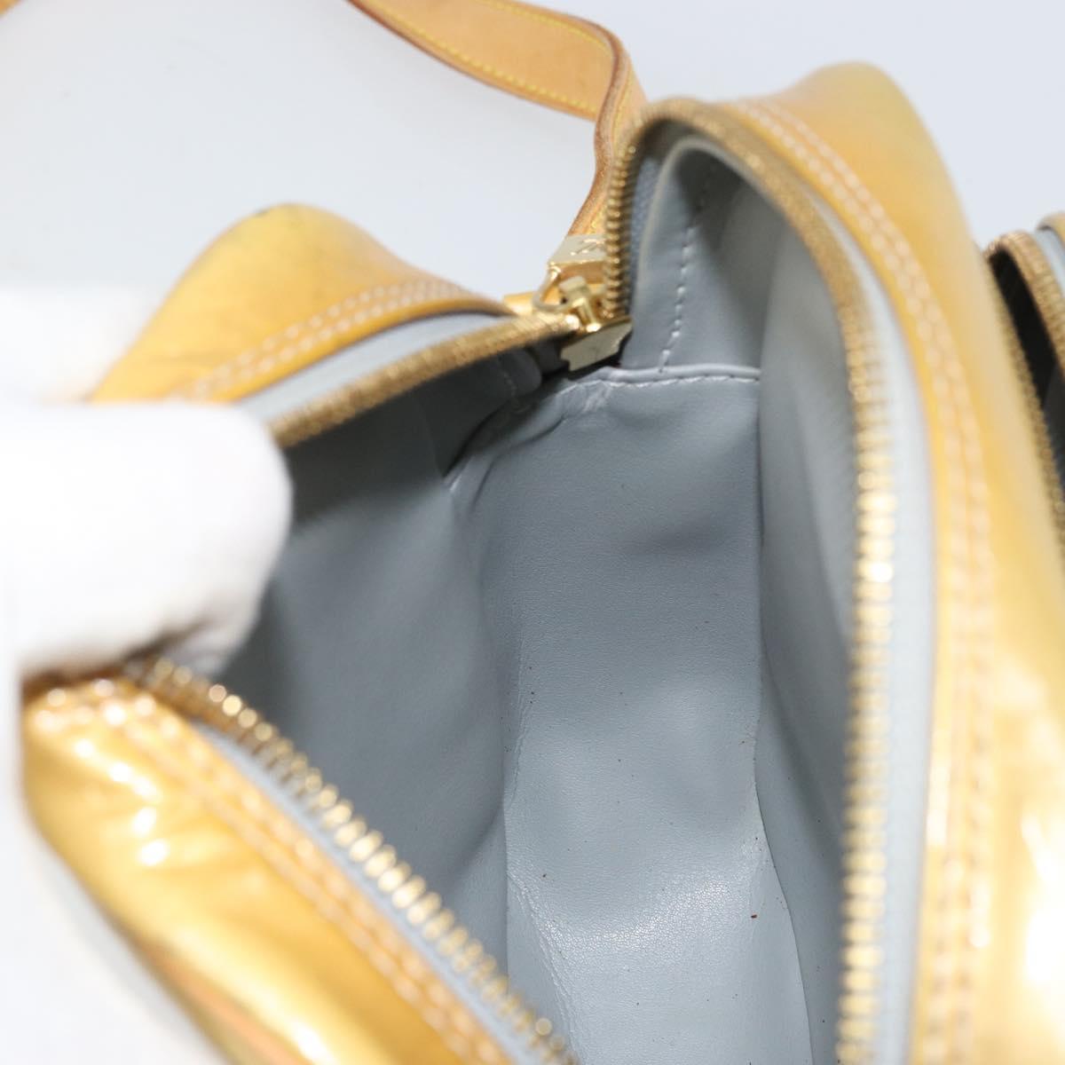 LOUIS VUITTON Monogram Vernis Wooster Shoulder Bag Gris M91036 LV Auth BA9674