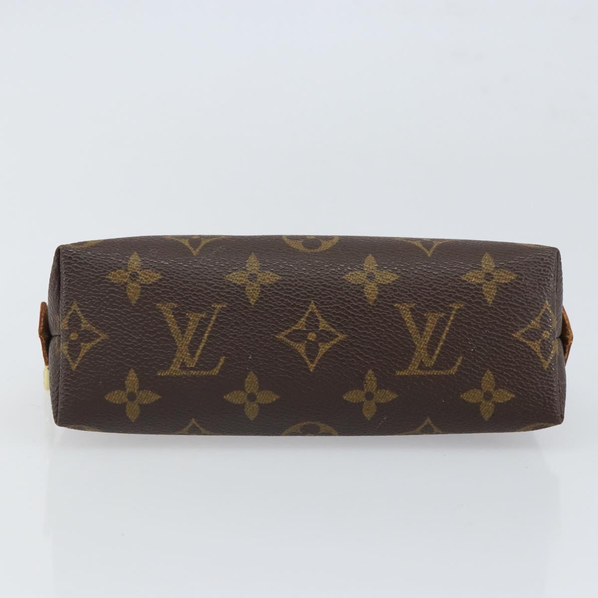 LOUIS VUITTON Monogram Pochette Cosmetic PM Pouch M43998 LV Auth BA9700