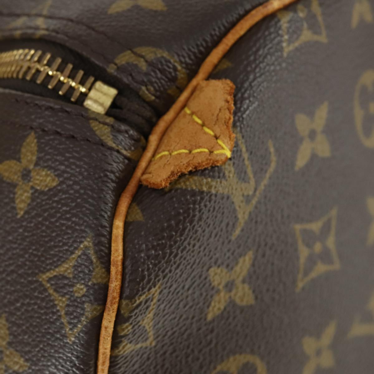 LOUIS VUITTON Monogram Keepall 55 Boston Bag M41424 LV Auth BA9702