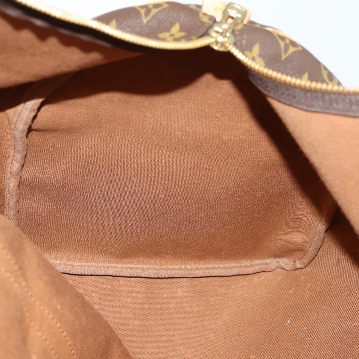 LOUIS VUITTON Monogram Keepall 55 Boston Bag M41424 LV Auth BA9702