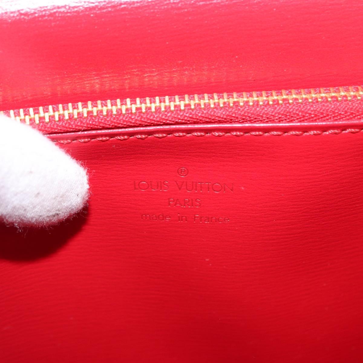 LOUIS VUITTON Epi Malesherbes Hand Bag Red M52377 LV Auth BA9706