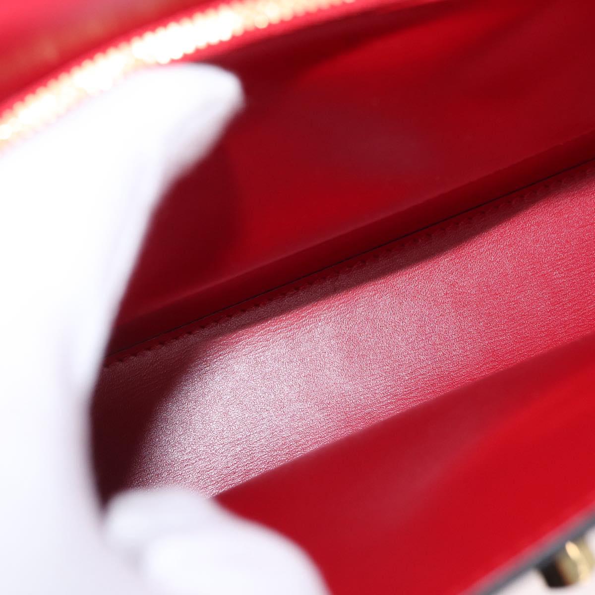 LOUIS VUITTON Epi Malesherbes Hand Bag Red M52377 LV Auth BA9706