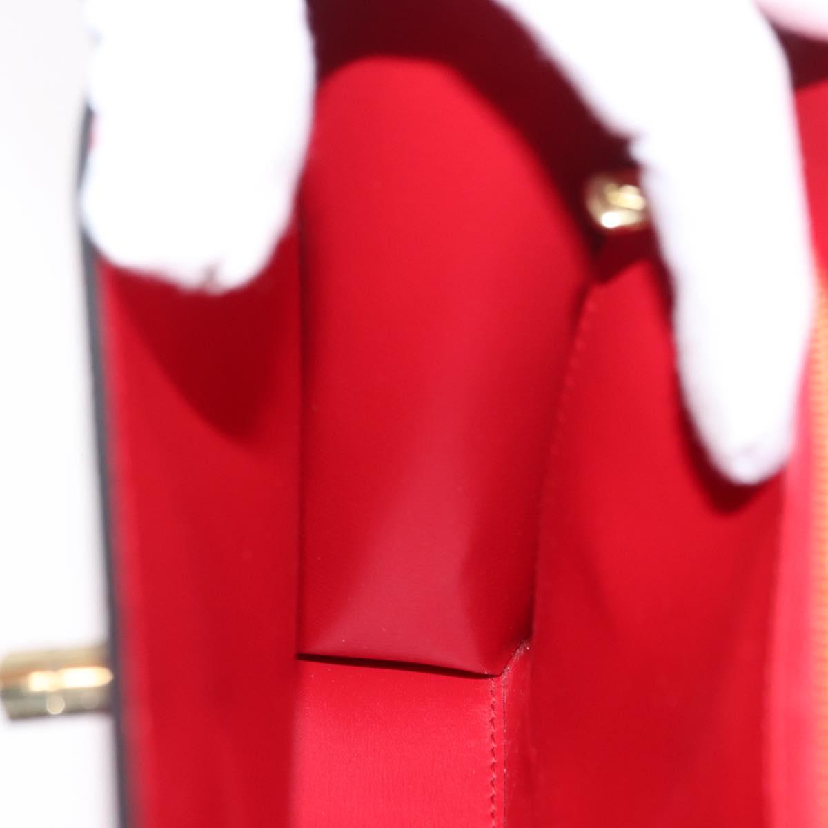 LOUIS VUITTON Epi Malesherbes Hand Bag Red M52377 LV Auth BA9706