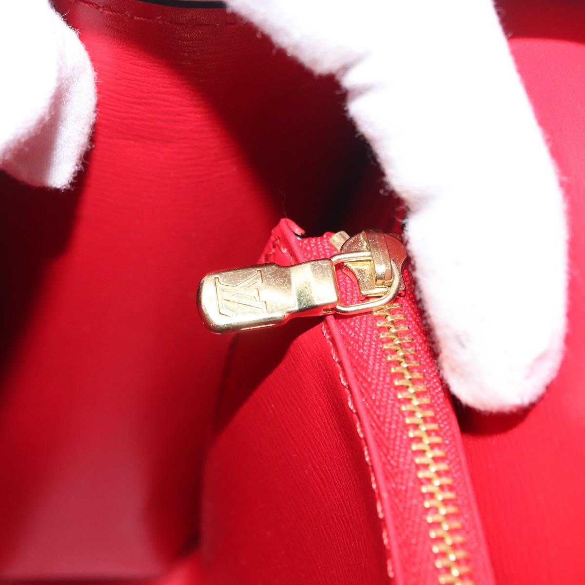 LOUIS VUITTON Epi Malesherbes Hand Bag Red M52377 LV Auth BA9706