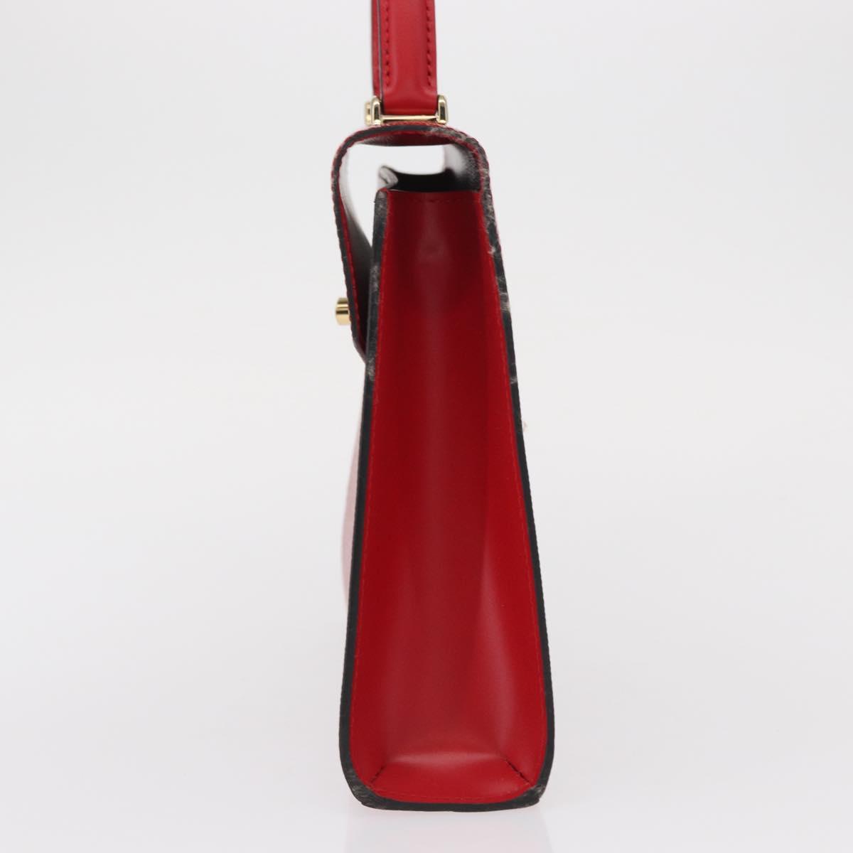 LOUIS VUITTON Epi Malesherbes Hand Bag Red M52377 LV Auth BA9706