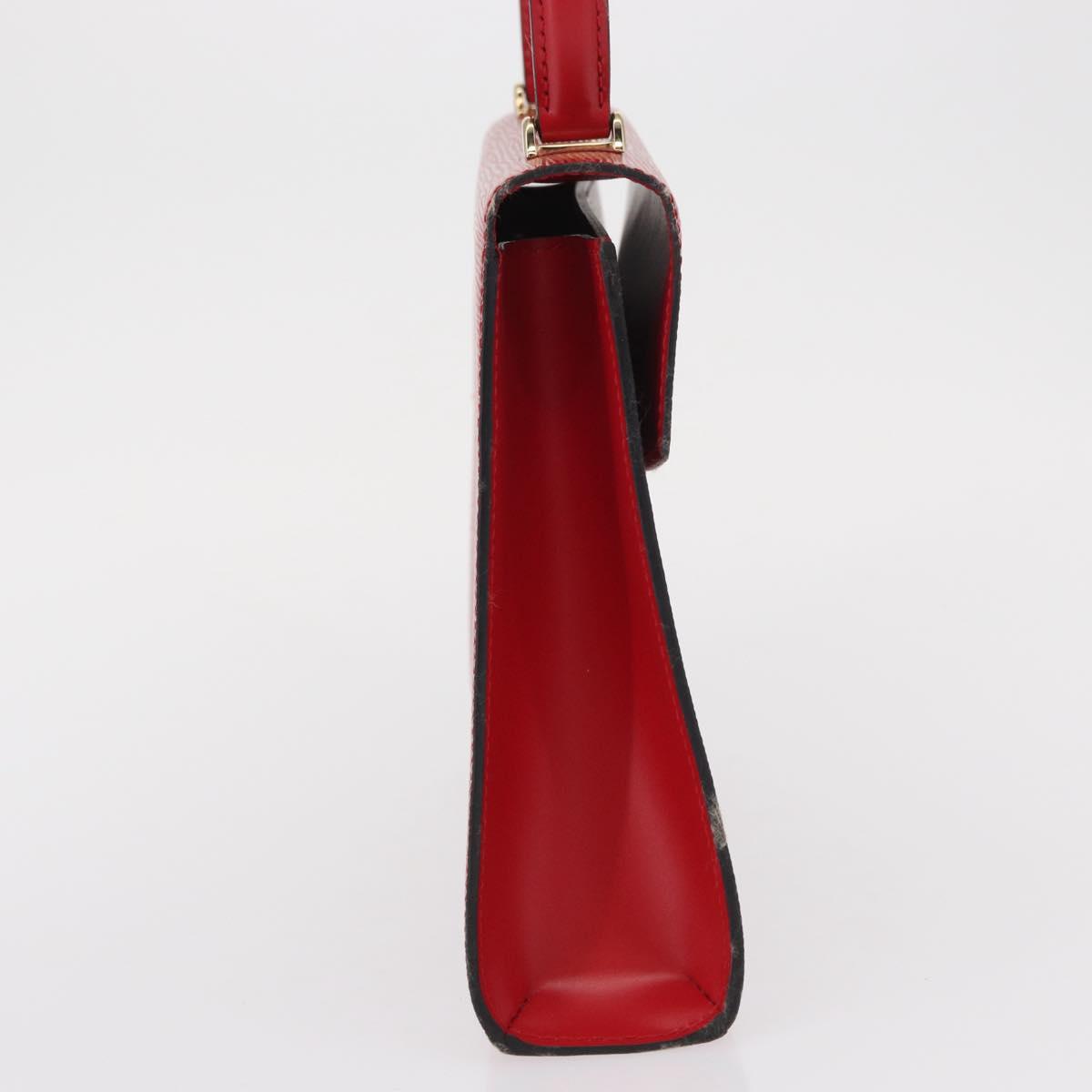 LOUIS VUITTON Epi Malesherbes Hand Bag Red M52377 LV Auth BA9706