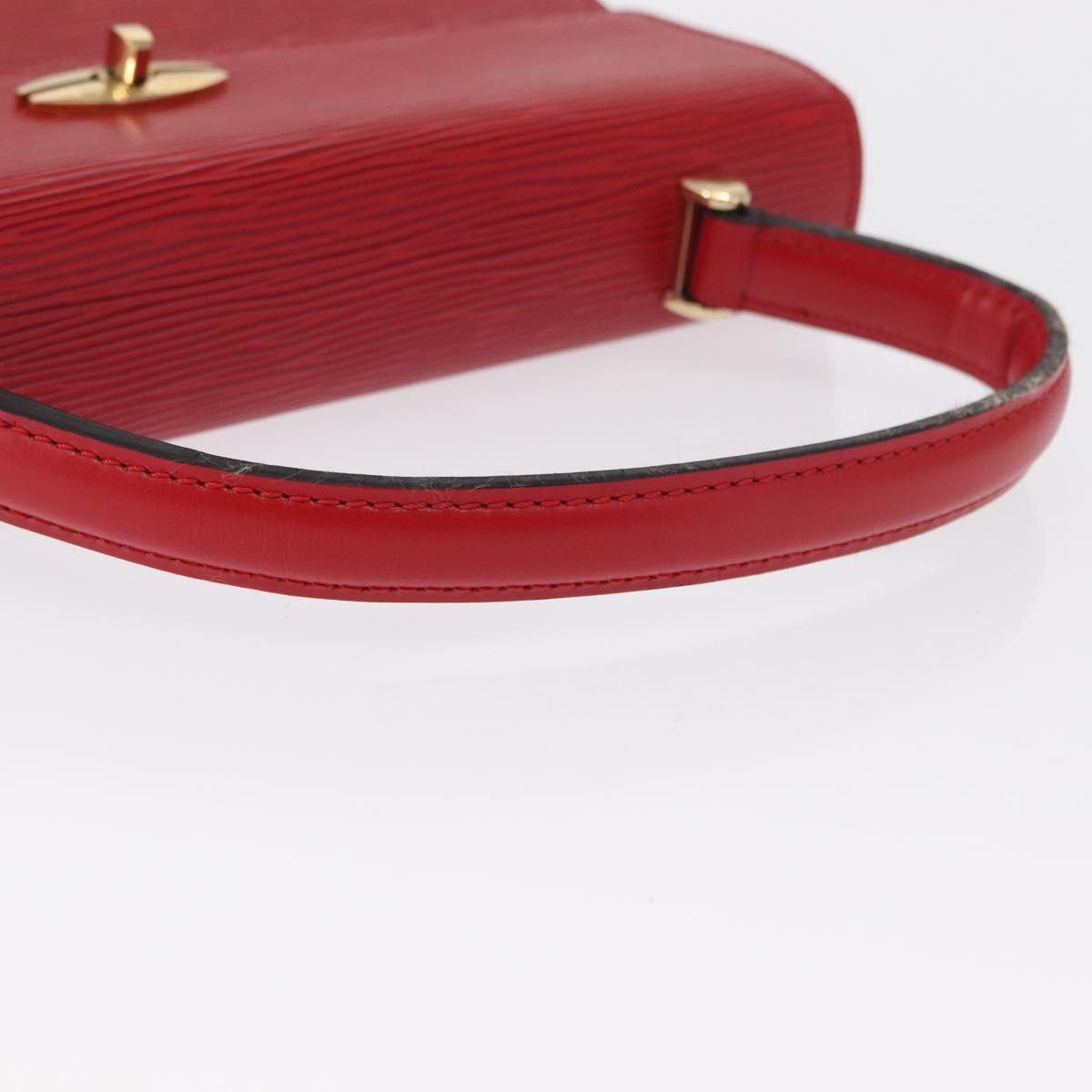 LOUIS VUITTON Epi Malesherbes Hand Bag Red M52377 LV Auth BA9706
