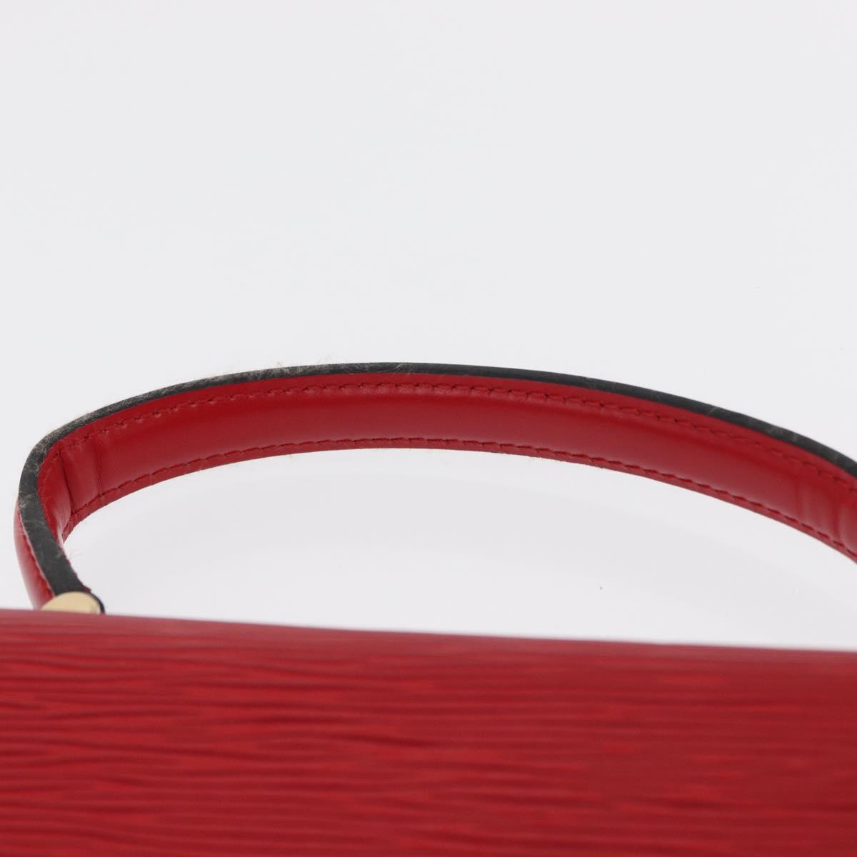 LOUIS VUITTON Epi Malesherbes Hand Bag Red M52377 LV Auth BA9706
