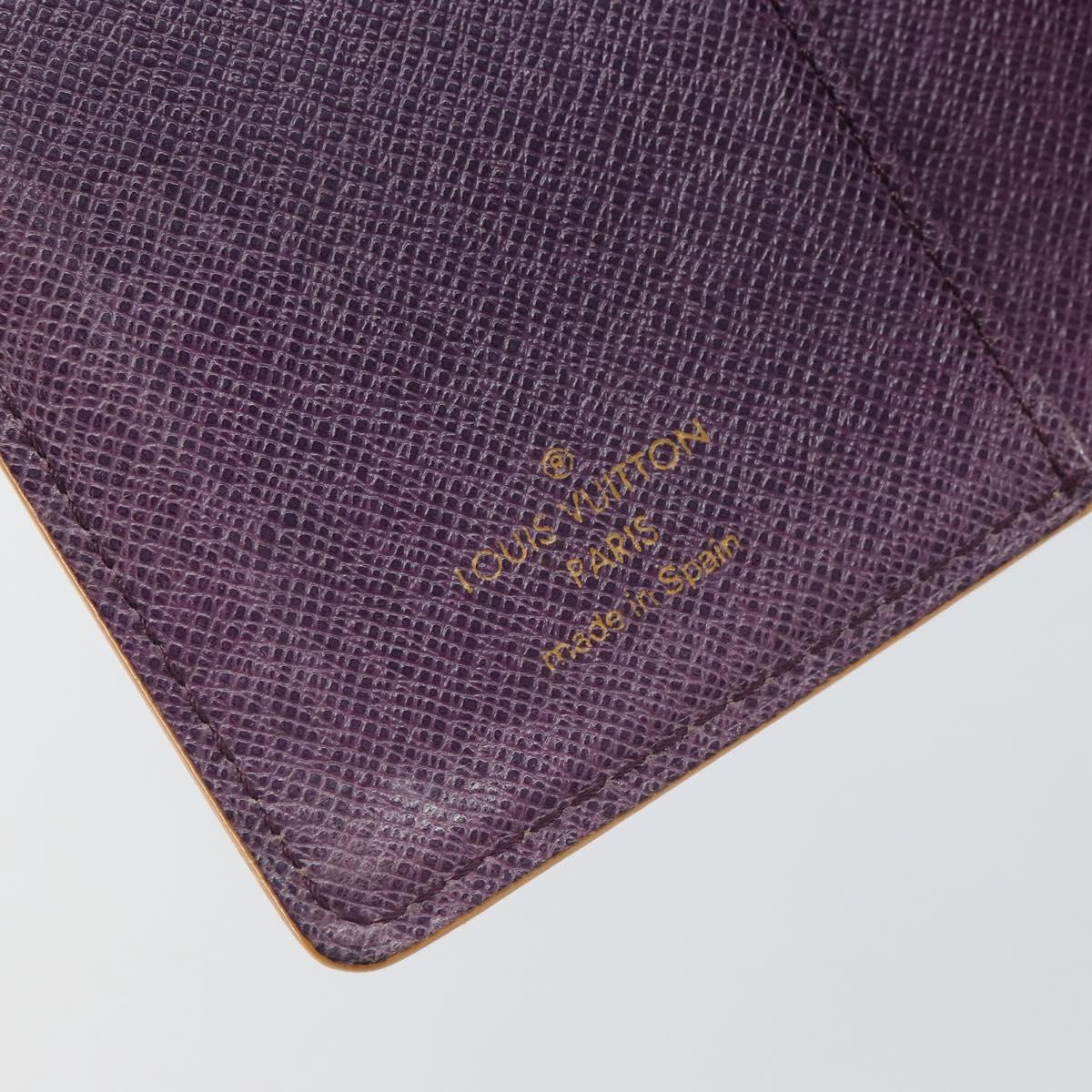 LOUIS VUITTON Epi Agenda PM Day Planner Cover Yellow R20059 LV Auth BA9711