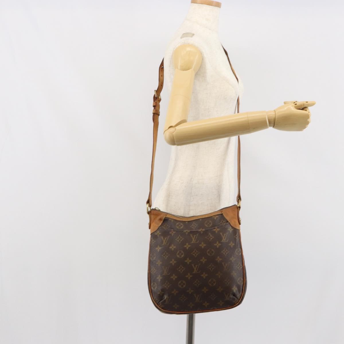 LOUIS VUITTON Monogram Odeon PM Shoulder Bag M56390 LV Auth BA9727