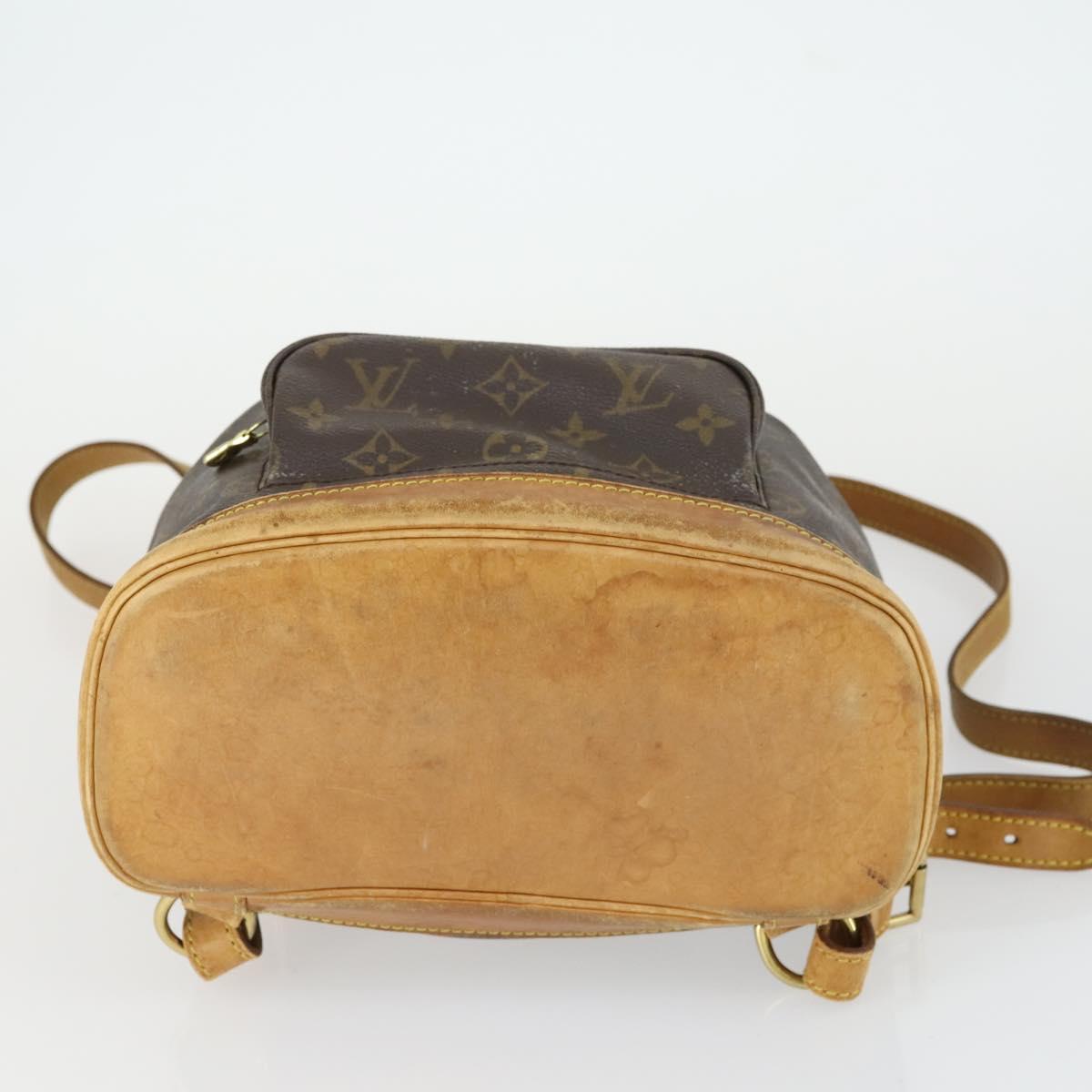 LOUIS VUITTON Monogram Montsouris MM Backpack M51136 LV Auth BA9729