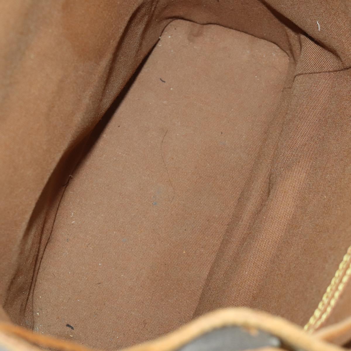 LOUIS VUITTON Monogram Montsouris MM Backpack M51136 LV Auth BA9729